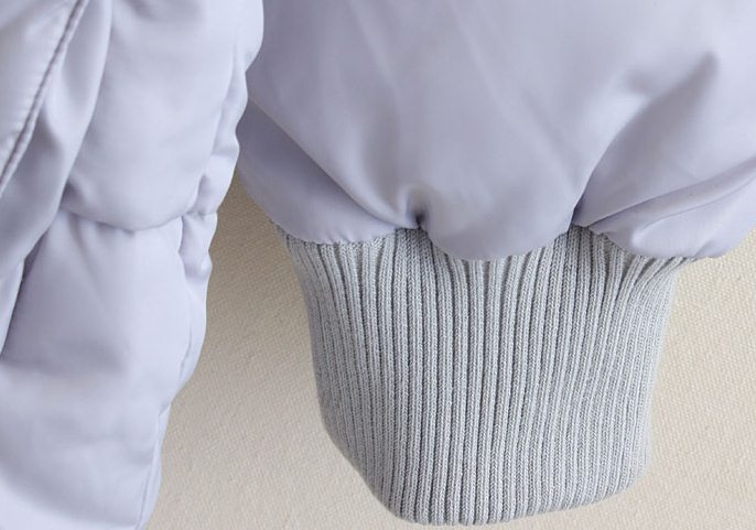 PreOrderเสื้อผ้าคนอ้วน - เสื้อกันหนาวไซส์ใหญ่ บุนวม ซิบหน้า มีHood สี : ดำ / เทาอ่อน