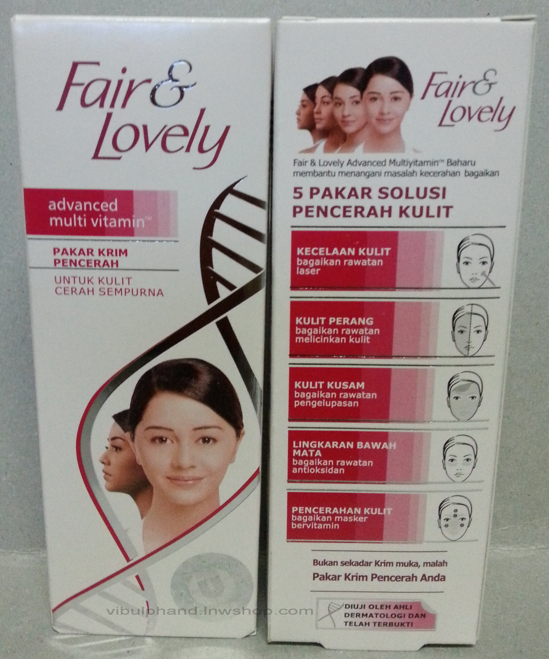 Fair & Lovely Advanced Multi Vitamin Cream 80g แฟร์แอนด์เลิฟลี่มัลติวิตามินครีม