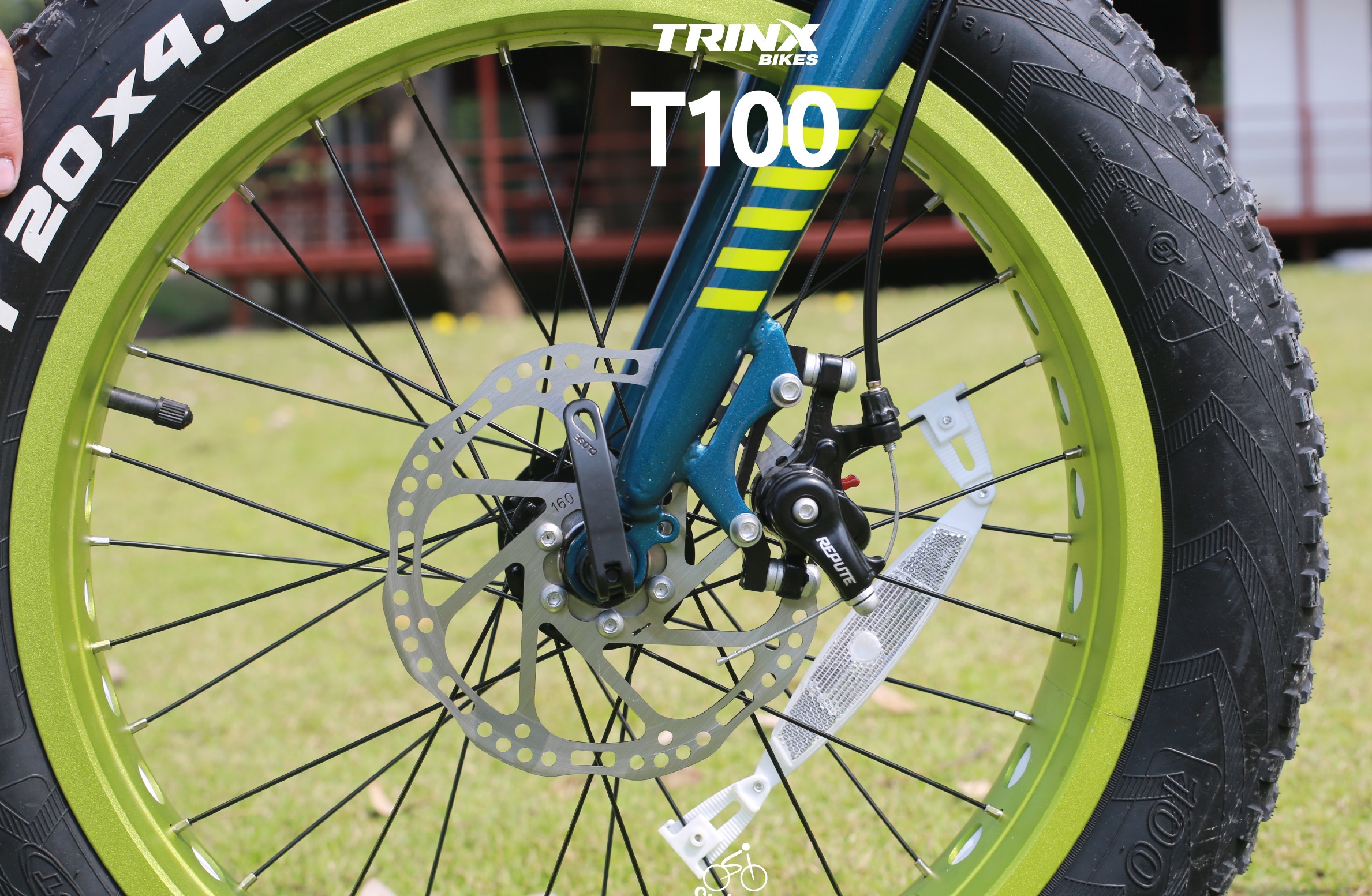 จักรยานเสือภูเขา TRINX T100 เฟรมอลูมิเนียม ล้อ 20 นิ้ว