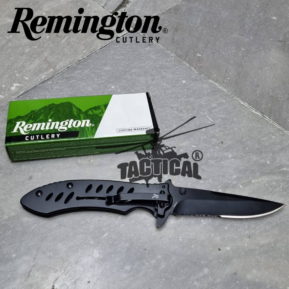 มีดพับ มีกริปเหน็บ ยี่ห้อ Remington R 20003-B ของแท้