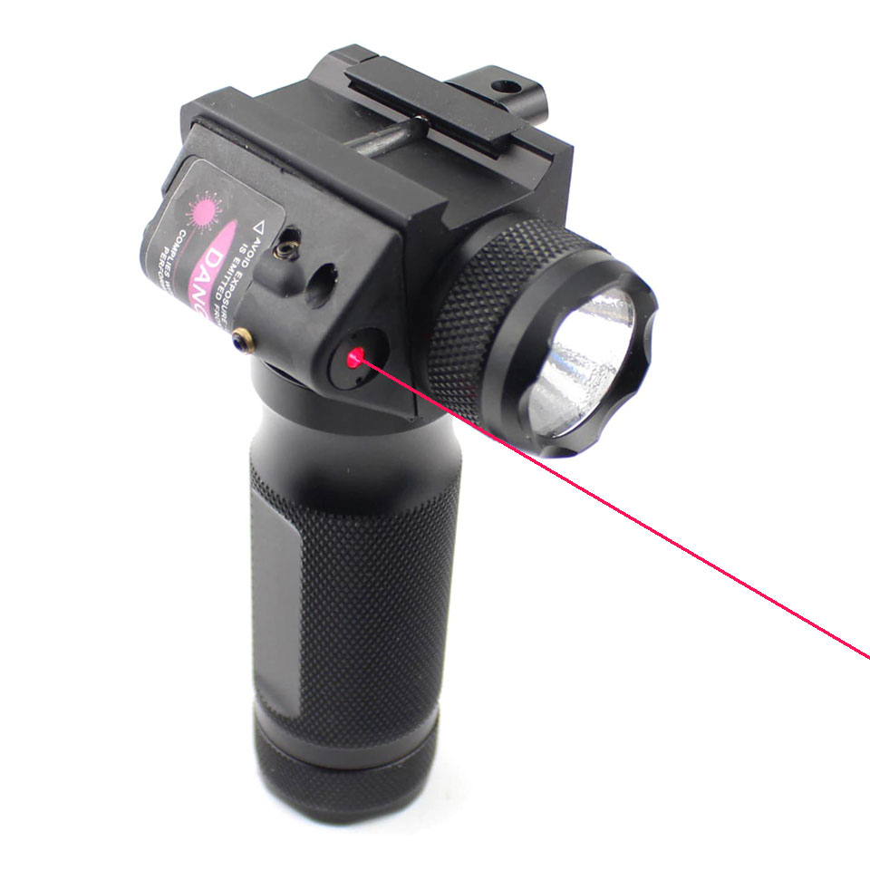 กริปมือไฟฉาย ติด Laser