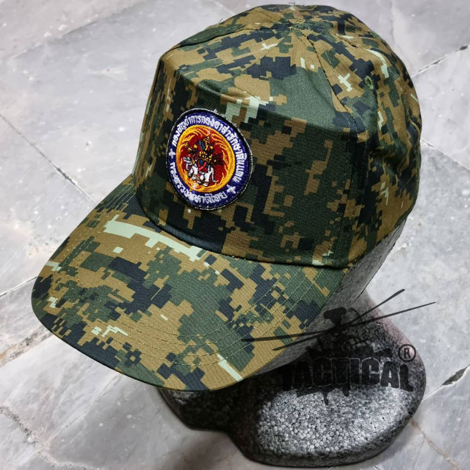 หมวกแก๊ป ดต.อส.ช้าง ซิปหลัง