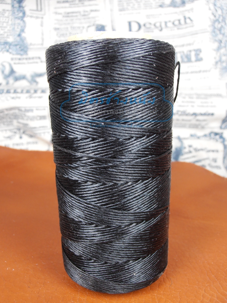 ด้ายเทียนนอก แบบเส้นเกลียวกลม ขนาด 0.8 มิล แบบญี่ปุ่น