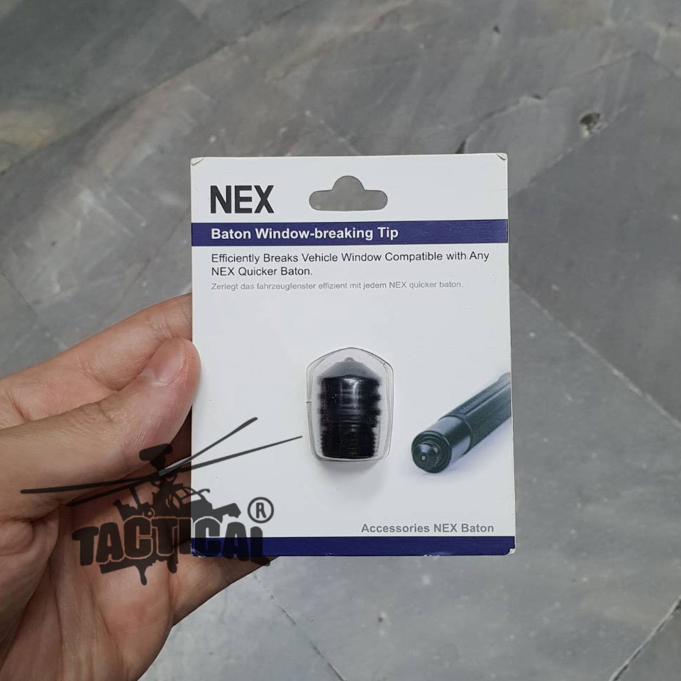 NEX Baton Accessories - Window-breaking Tip / Grip Ring