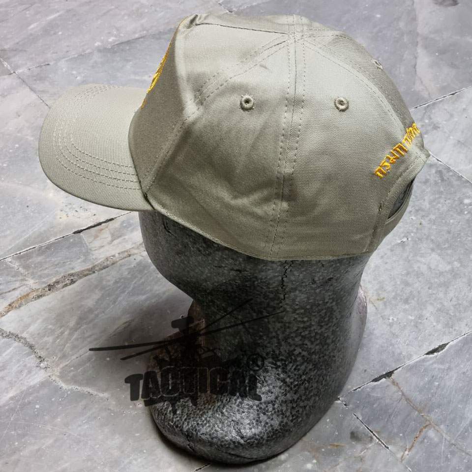 หมวกแก๊ป สิงห์ กรมการปกครอง สีกากี ซิปหลัง