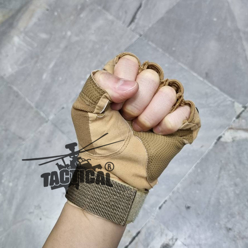 ถุงมือครึ่งนิ้ว OK สนับนิ่ม (3 สี)