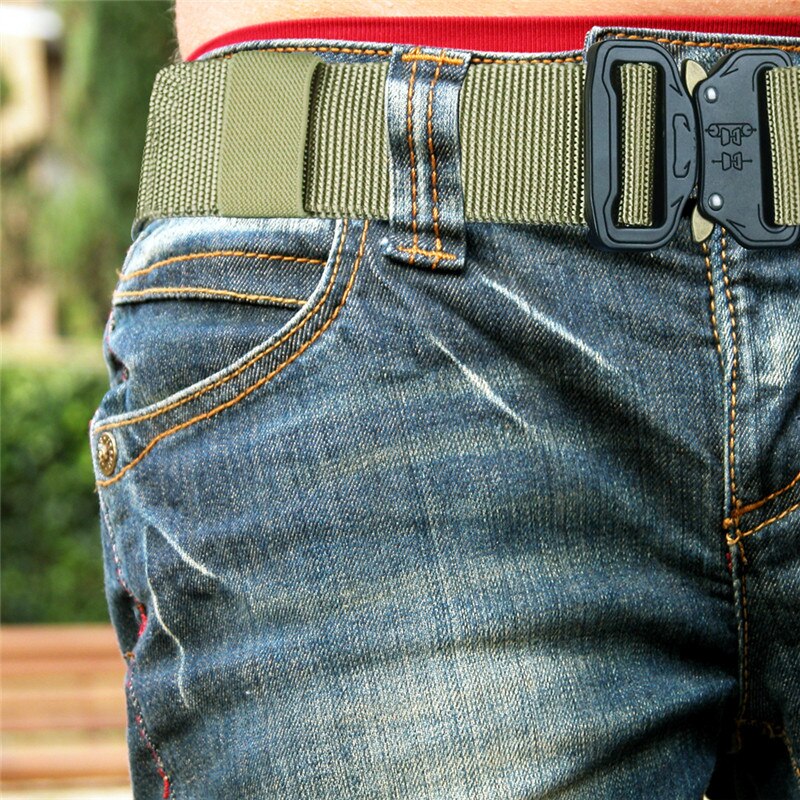 เข็มขัดยุทธวิธี หัว Cobra (ไม่มีห่วง)