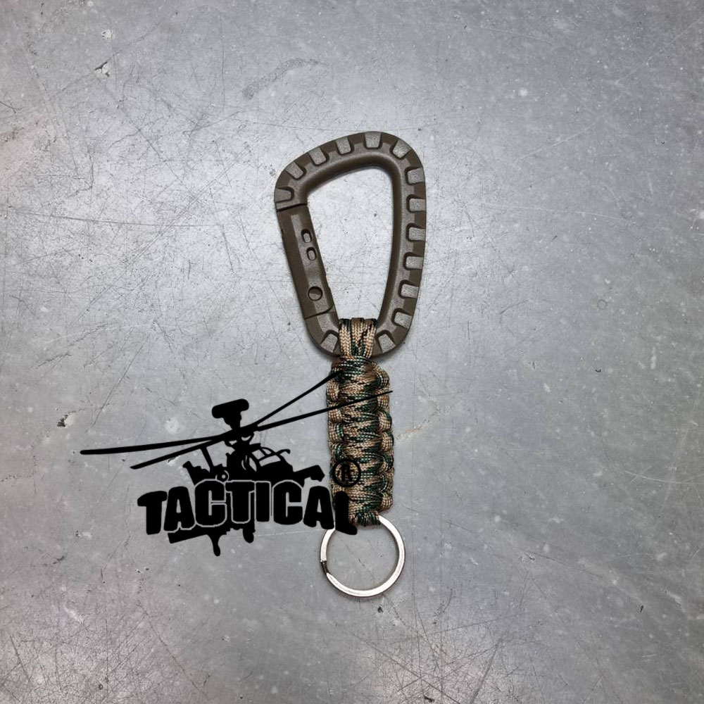 (รวม) พวงกุญแจเชือก Carabiner Tactical Link