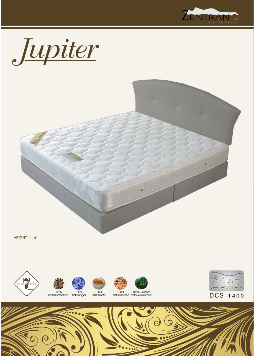 ที่นอนดับเบิ้ลคอยซ์สปริง รุ่น JUPITER