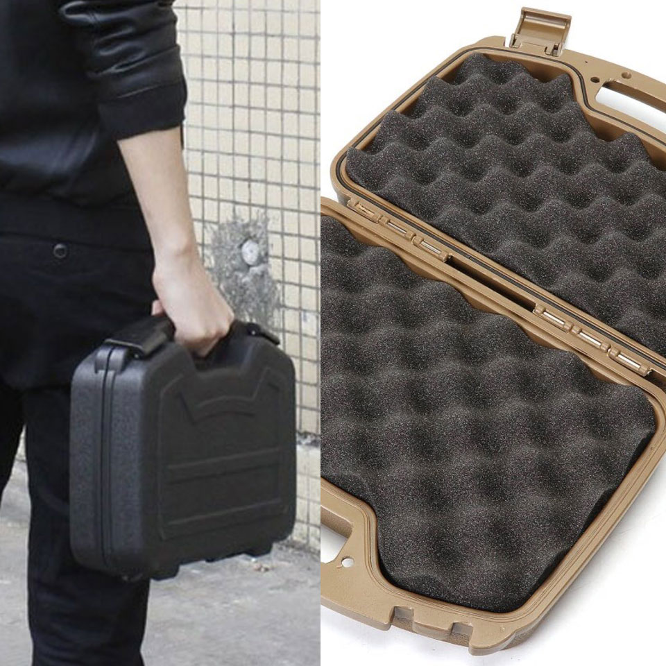 เคส กล่องปืนสั้น แบบหนา ขนาด 9x13 นิ้ว