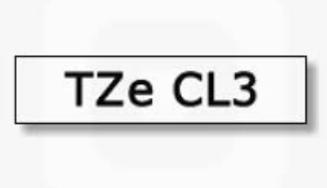 เทปพิมพ์อักษร TZE-CL3