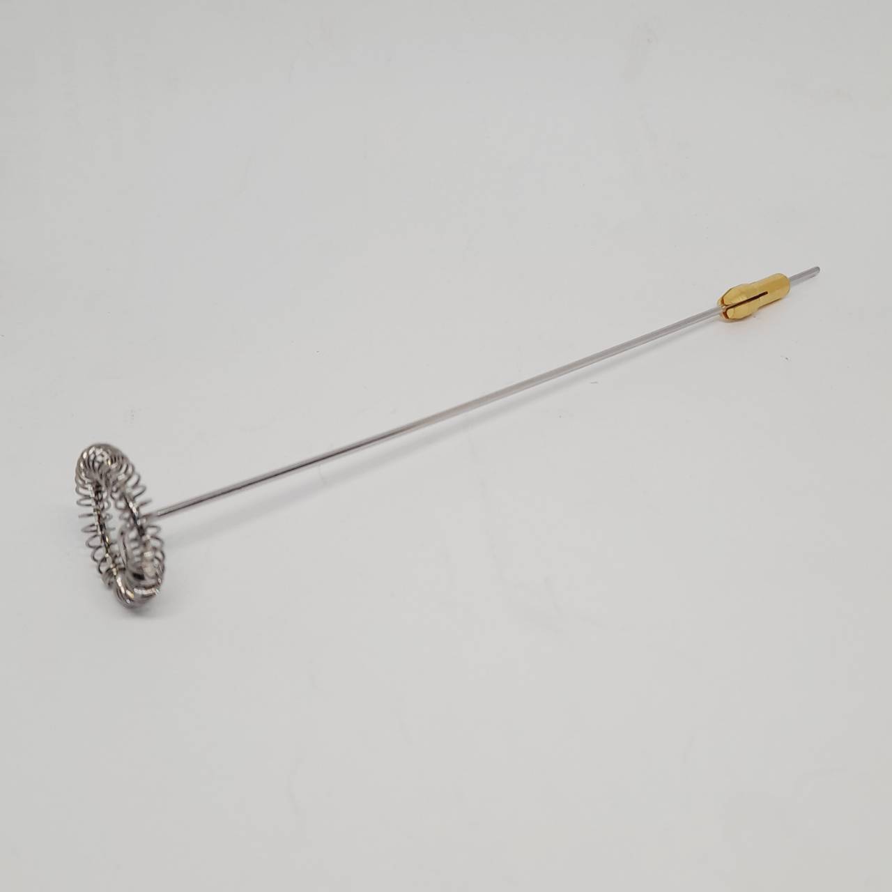 อะไหล่หัวจับก้านตีฟองนม ขนาด 1.5 มม.หนา 5 มม.สูง 18 มม. ทองเหลือ เสียบก้านตีฟองนม รหัส 2407