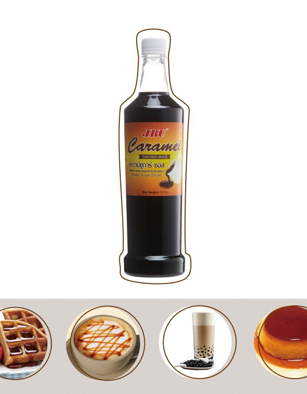 น้ำเชื่อมน้ำตาลทรายแดง Brown Sugar Sauce ตรา JBU รหัส 0986