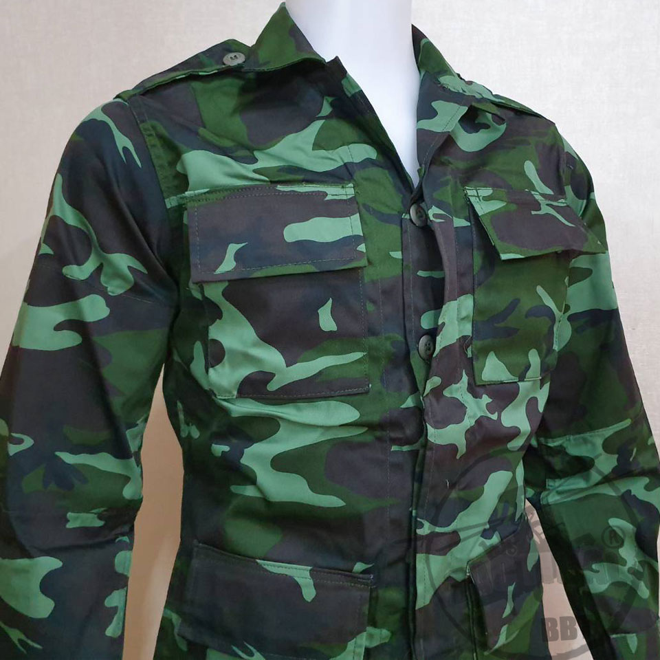 ชุดเวสพรางทบ.เก่า 4 กระเป๋าตรง