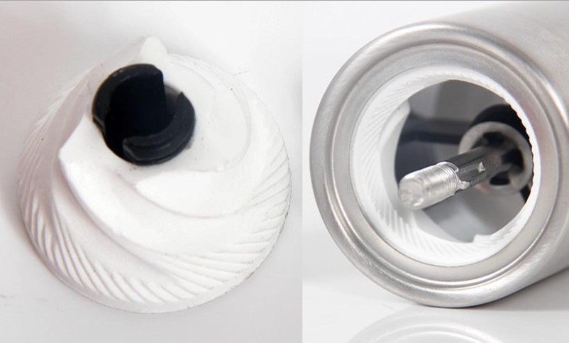 เครื่องบดกาแฟมือหมุน ทรงกระบอกพกพา รหัส 1614-118