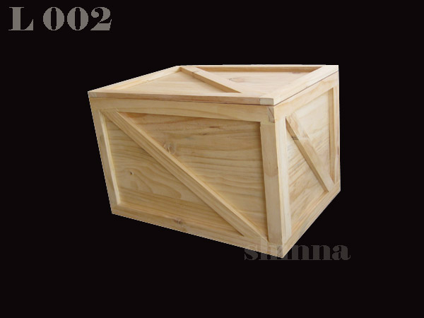 กล่องไม้แท้เก็บแผ่นเสียง 34x50 cm