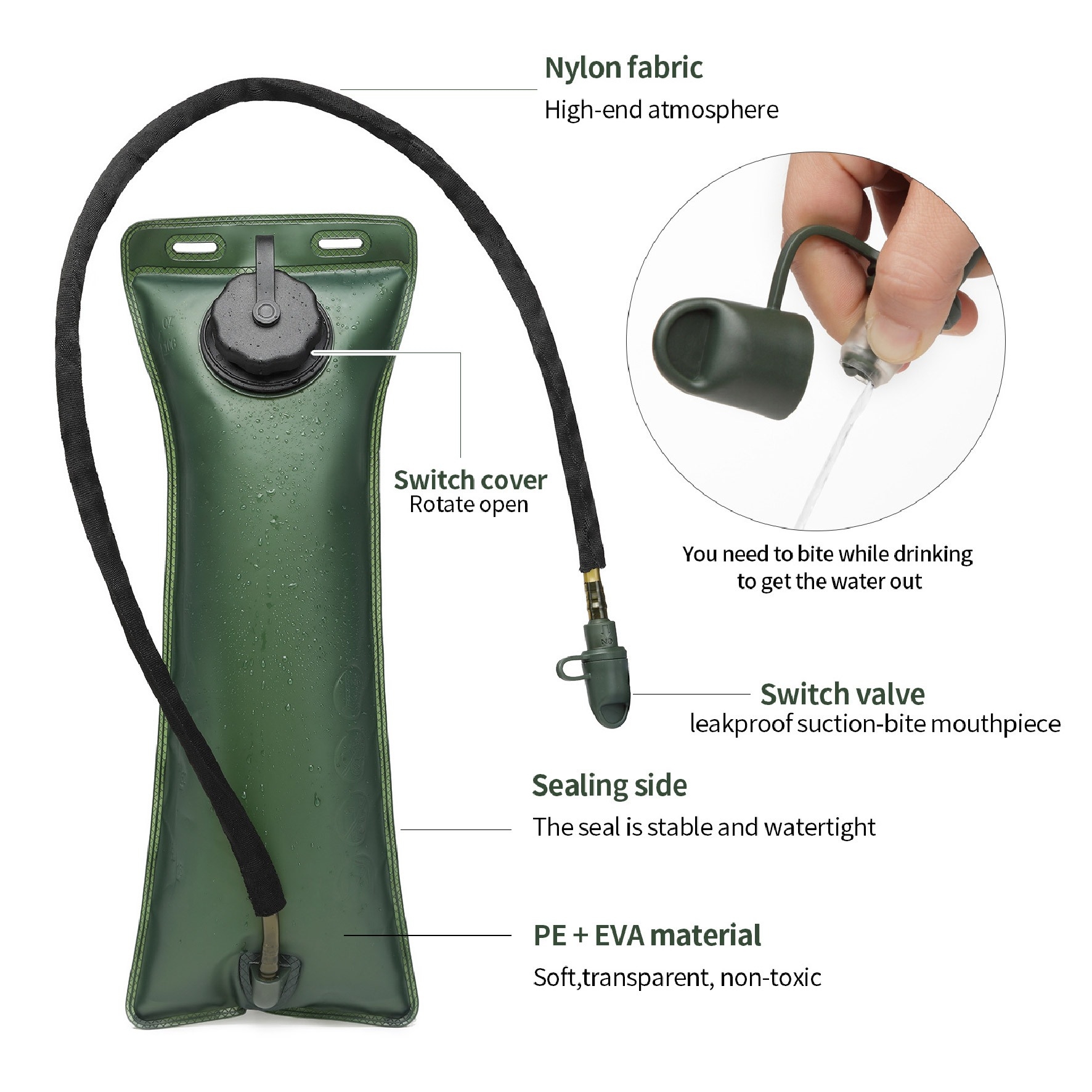 ถุงน้ำ 2.5 ลิตร (ขนาด 17x40 ซม.)