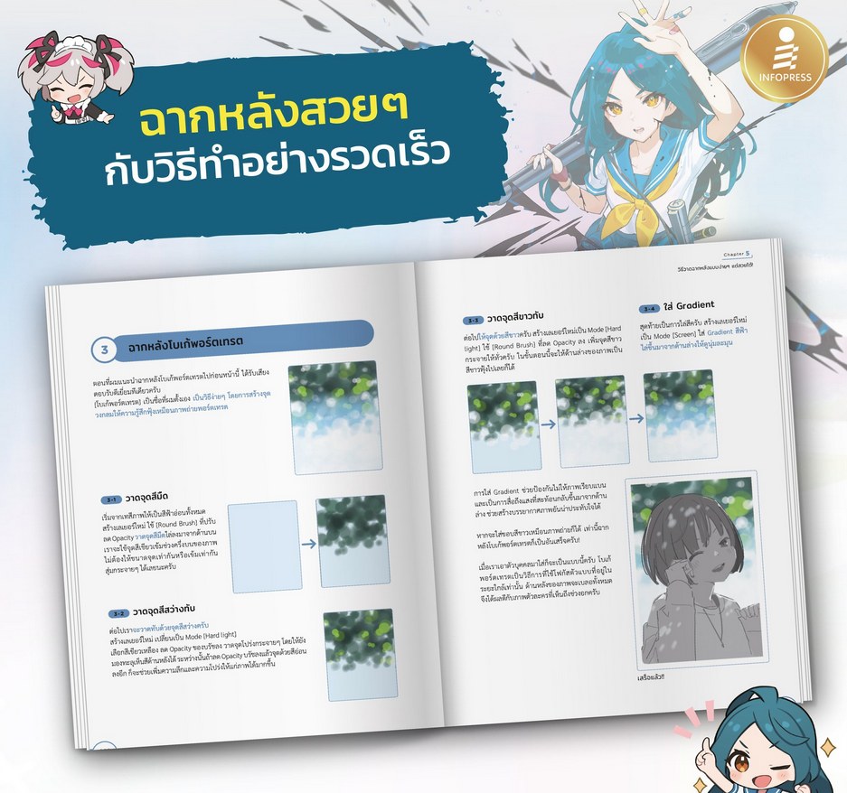 หนังสือฮาวทู ซุปเปอร์เทคนิกการวาดคาแรกเตอร์ (ภาษาไทย)