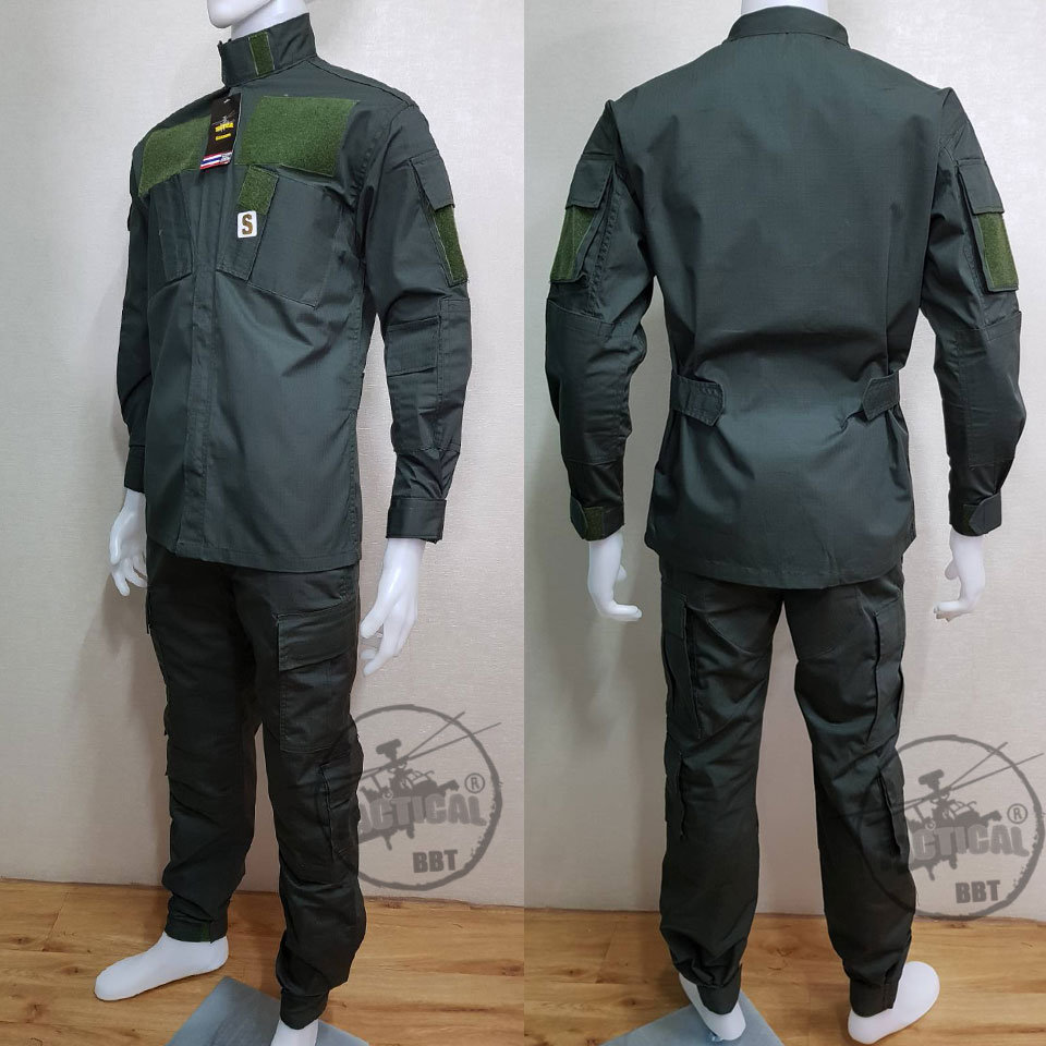 ชุด ACU เขียว (NO.6) ตีนตุ๊กแกเขียว