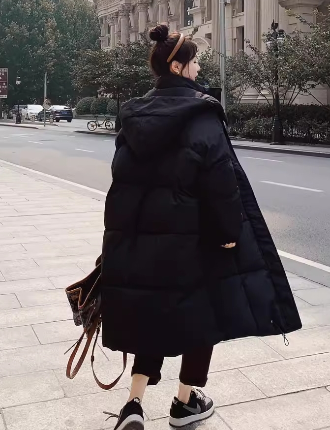 2324-0033 เสื้อแจ๊คเก็ตยาว Oversize เล็กใหญ่ใส่ได้จ้า