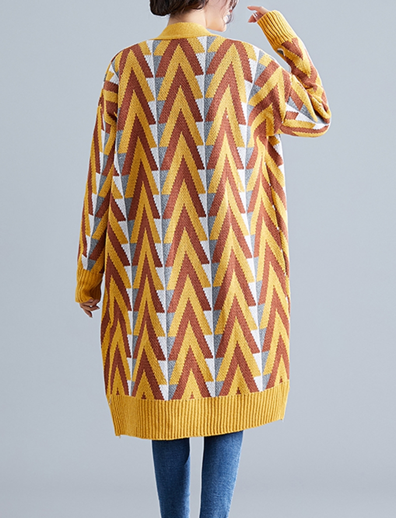 CO-006 ไหมพรมยาว ลายสวย ๆ สีเขียว / เหลือง