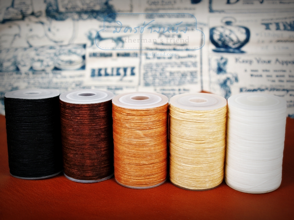 ด้ายเทียนนอก แบบชนิดถัก ขนาดเล็ก 0.5 มิล