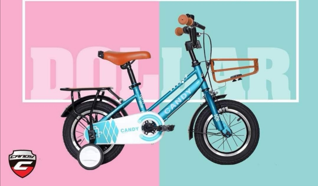 จักรยานเด็ก Candy Dollar ล้อ 16 นิ้ว พร้อมล้อช่วย
