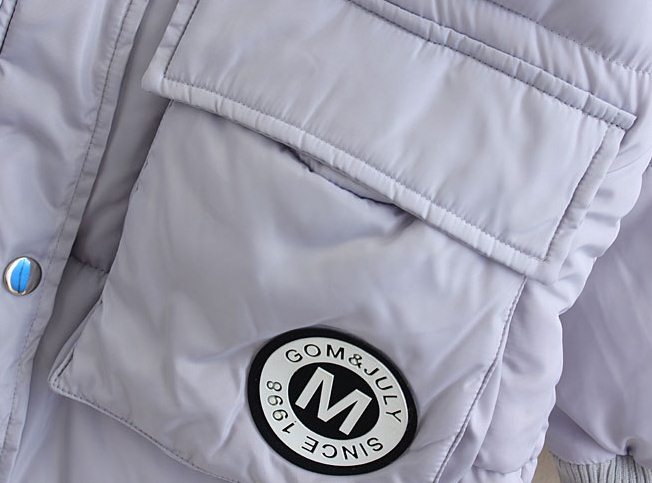 PreOrderเสื้อผ้าคนอ้วน - เสื้อกันหนาวไซส์ใหญ่ บุนวม ซิบหน้า มีHood สี : ดำ / เทาอ่อน