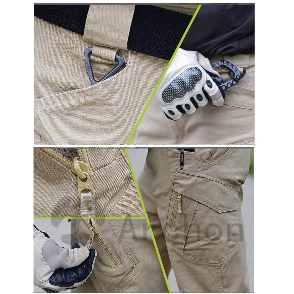 กางเกง Archon IX9 ผ้ายืด ไม่กันน้ำ (ดำ ทราย น้ำตาล เทา เขียว)