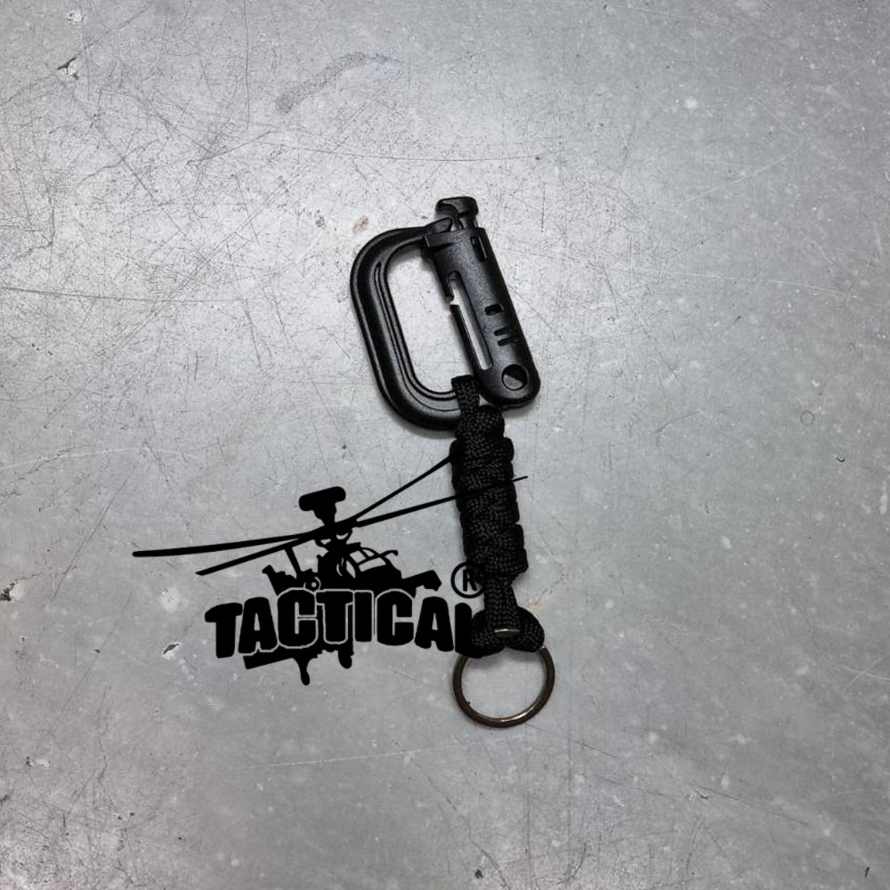 (รวม) พวงกุญแจเชือก Carabiner Tactical Link