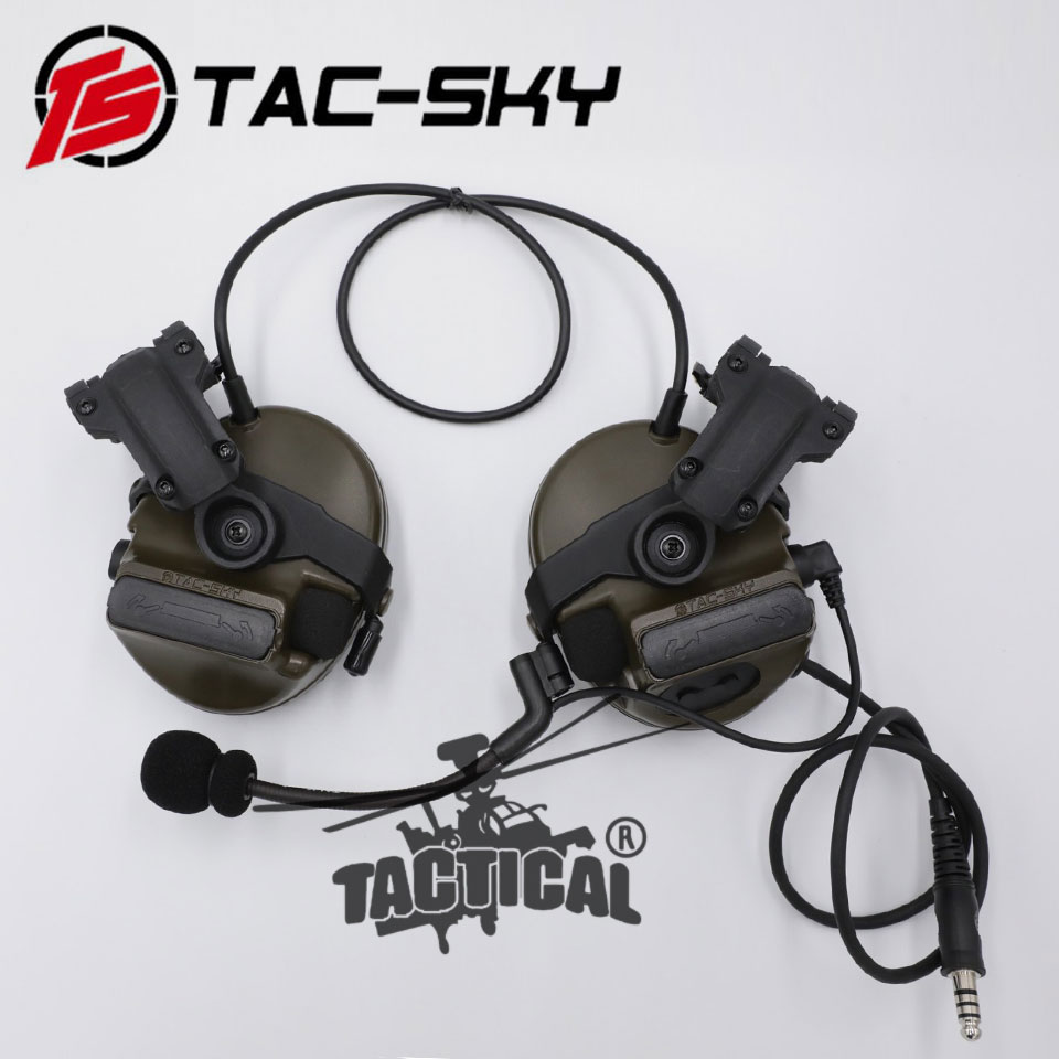 หูฟังสื่อสารตัดเสียงได้ ทรง Comtac III ยี่ห้อ Tac-Sky