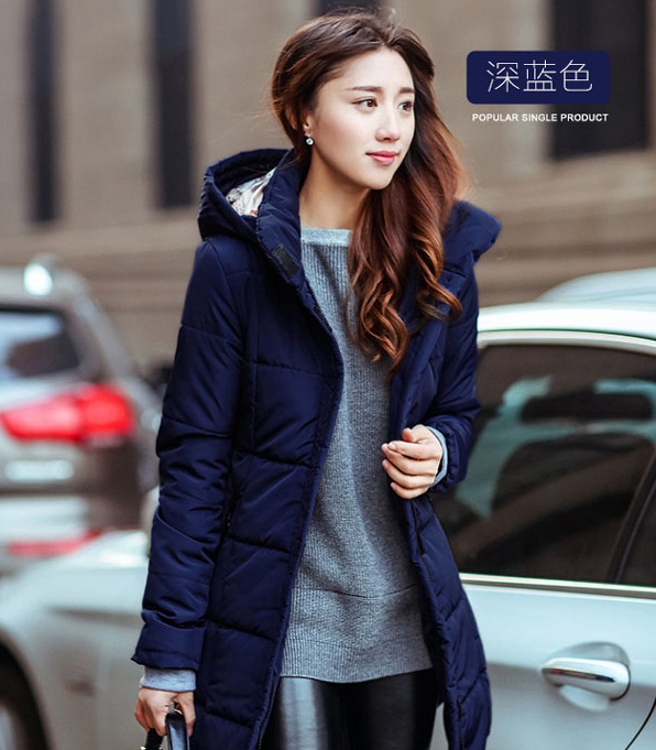 PreOrderคนอ้วน - เสื้อกันหนาวแฟชั่น แจ็คเก็ตบุนวม คอสูง มีHood สี : ดำ / แดง / ม่วง / ชมพู / น้ำเงิน / ส้ม / กุหลาบ / ฟ้า