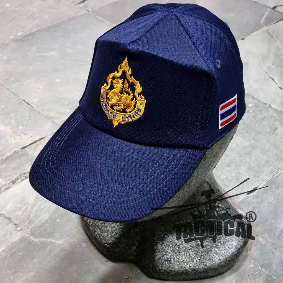 หมวกแก๊ป สิงห์กรมการปกครอง (บำบัดทุกข์ บำรุงสุข) ซิปหลัง