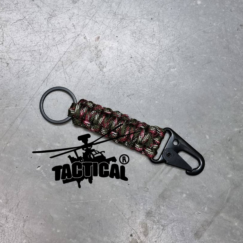 (รวม) พวงกุญแจเชือก Carabiner Tactical Link