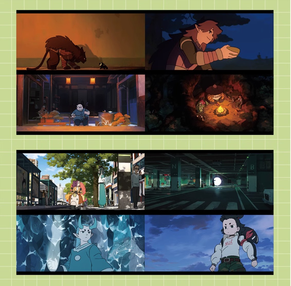 The art of the legend of hei