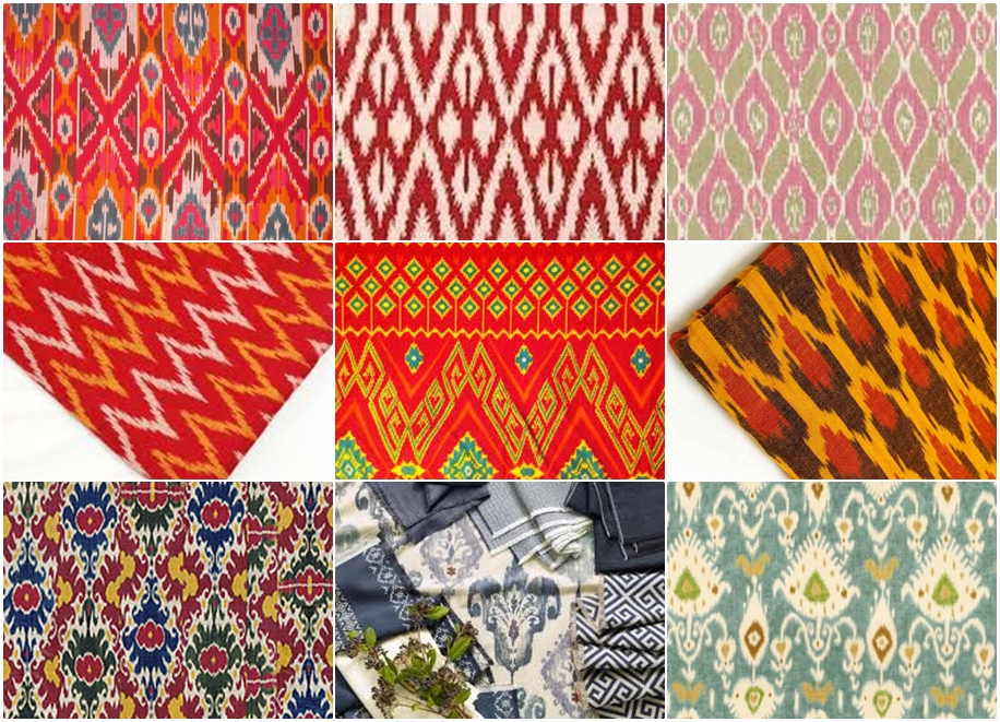 Ikat-dying image