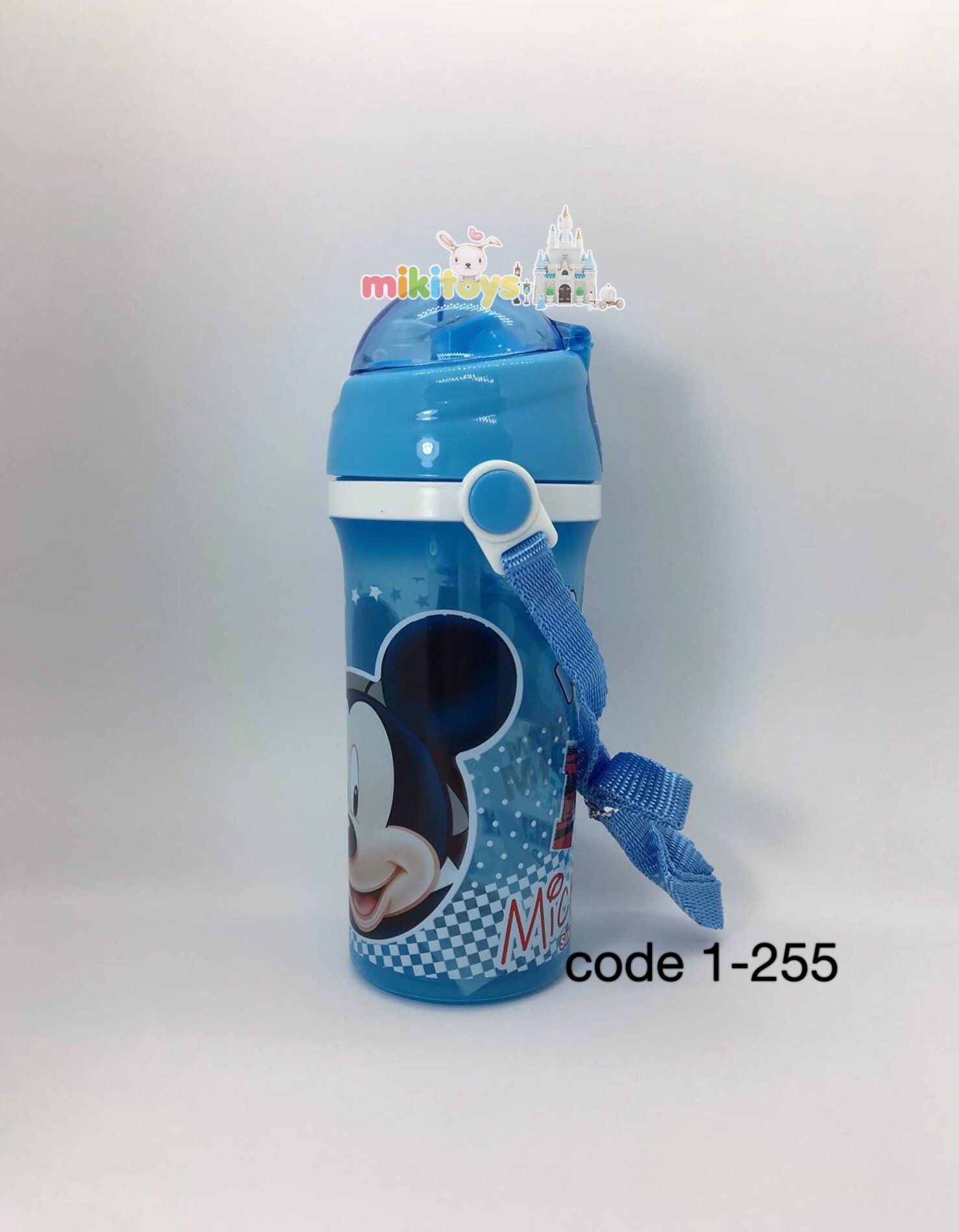 กระติกน้ำเด็กมิกกี้เมาส์ Mickey mouse ด้านล่างขุ่น *BPA free ปลอดภัย