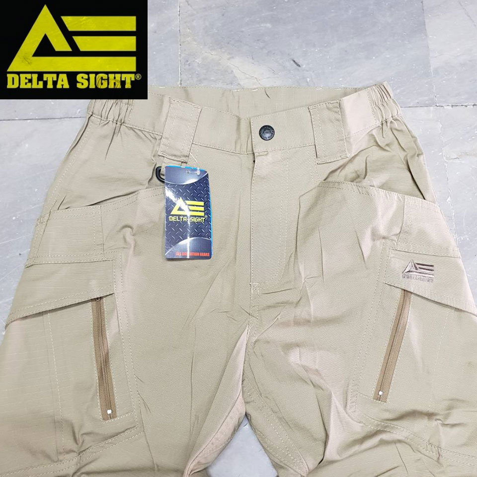 (SALE) กางเกง IX9 Delta สีทรายอ่อน