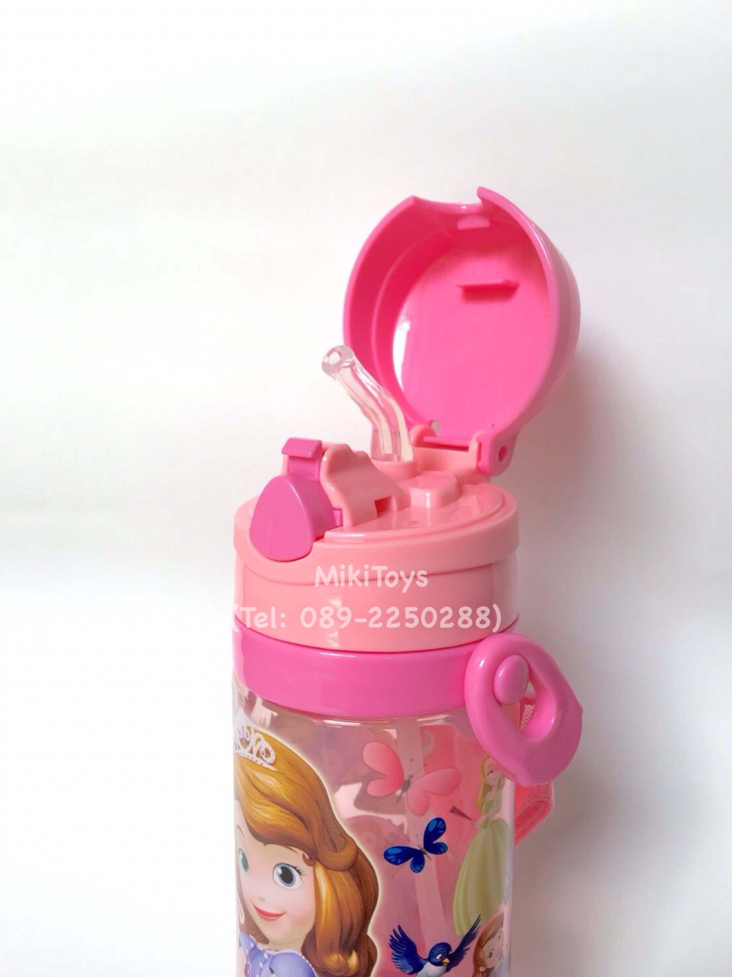 กระติกน้ำ เจ้าหญิงโซเฟีย Sofia Princess Pink สีชมพู
