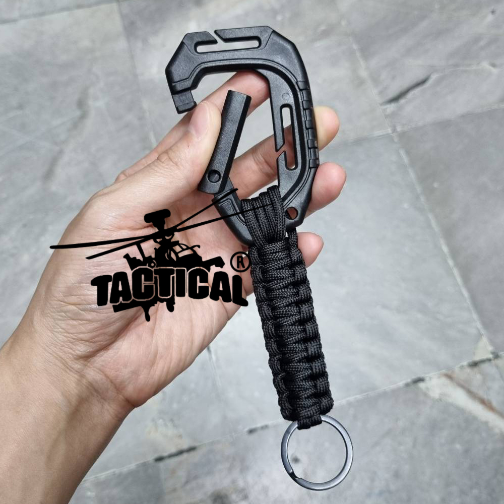 Carabiner Tactical รุ่น D-Clip