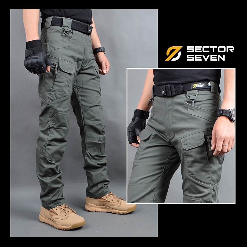 กางเกง Sector Seven IX7C ดำ ผ้าเบา ยืด กันน้ำ (ของแท้) 4 สี