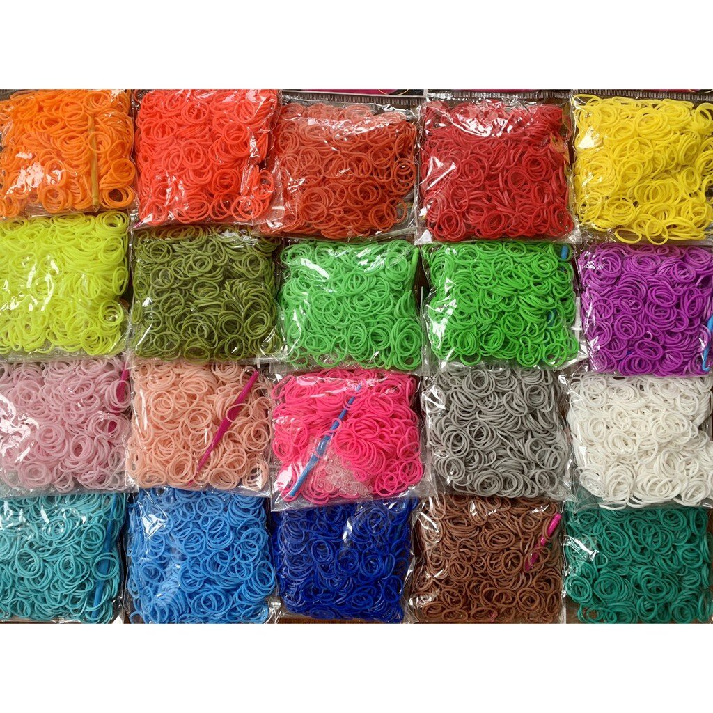 ของเล่นเด็ก Loom Bands 450-500 Pcs.