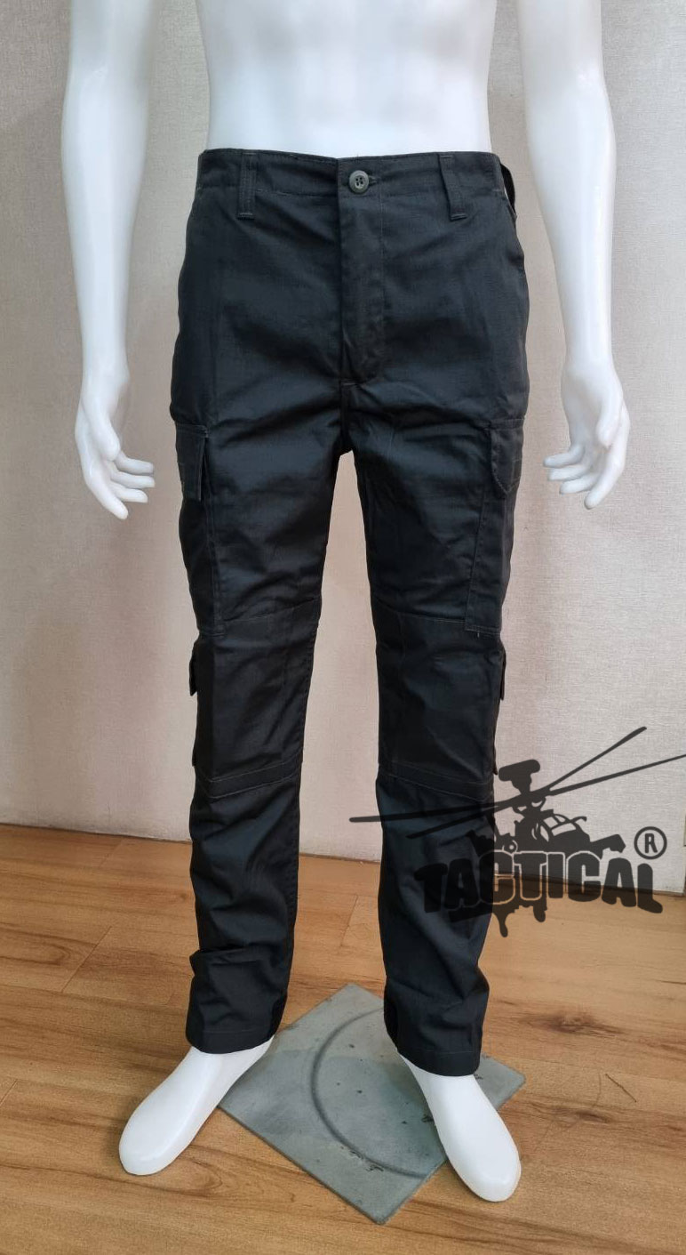 กางเกงเดี่ยว ACU(5) เขียวเข้ม ผ้ากันลม (มีตีนตุ๊กแกปลายขา)