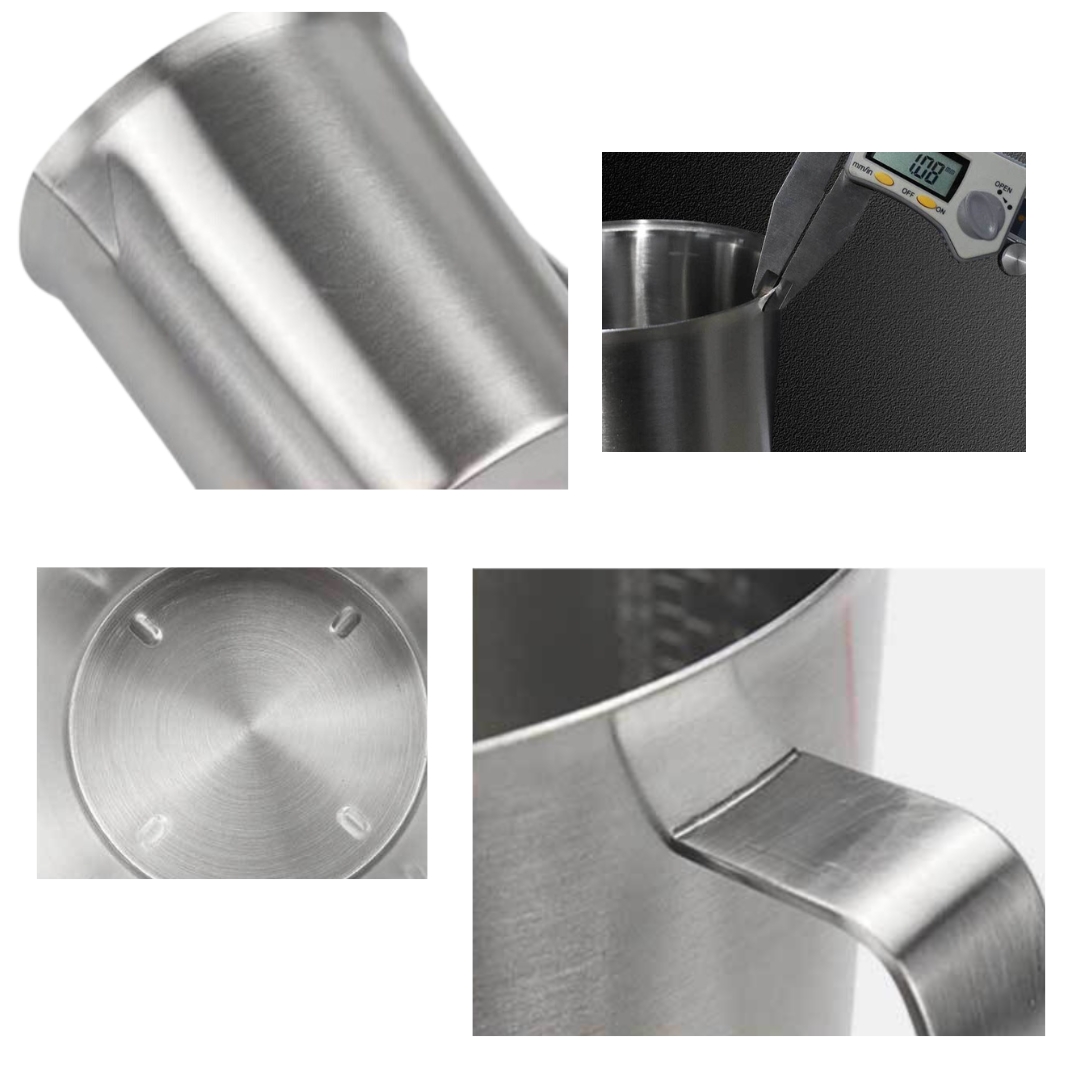 เหยือกตีฟองนมสแตนเลสเนื้อหนา ขนาด 2000ml รหัส 2652