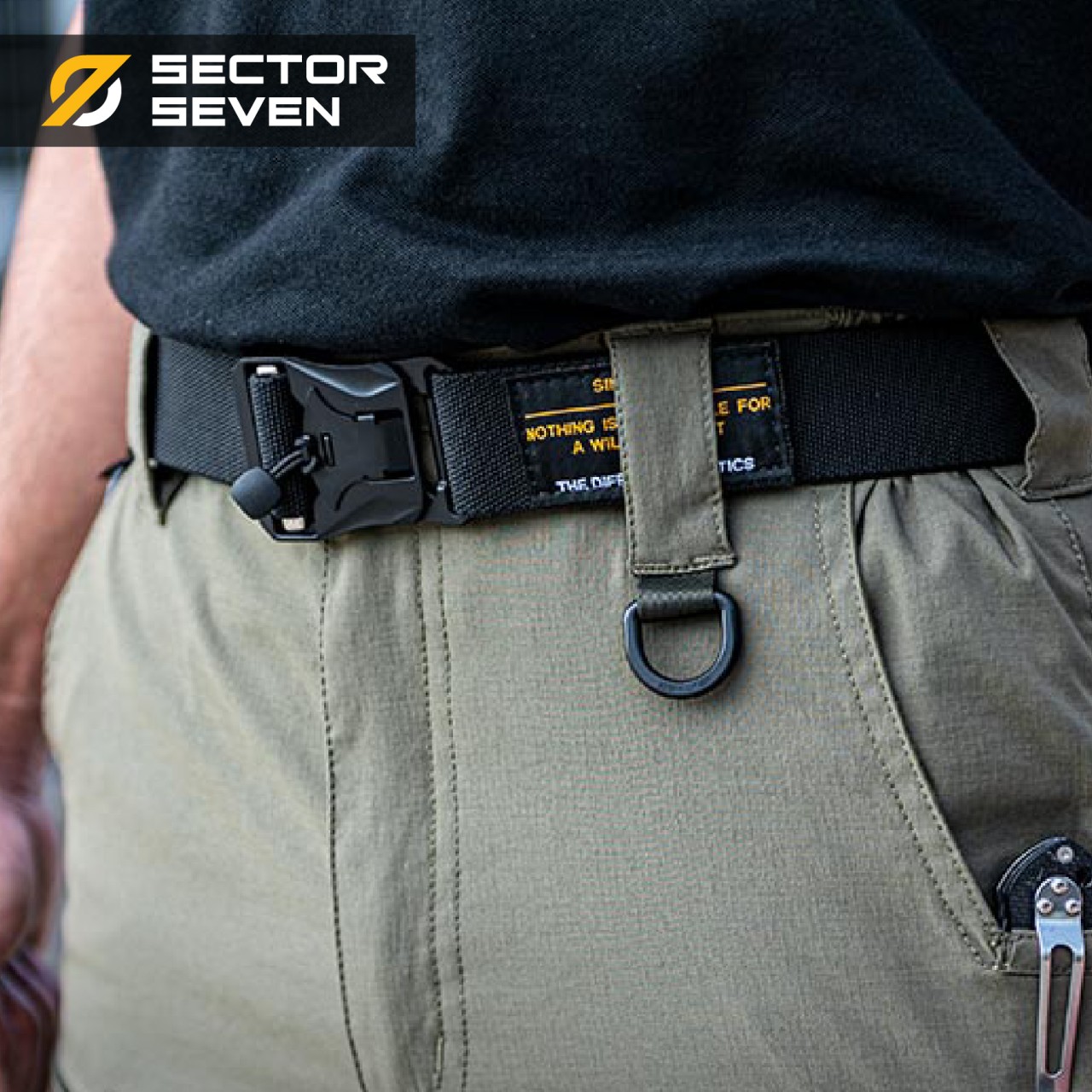 เข็มขัด Sector Seven (Original) หัวแม่เหล็ก Magnetic