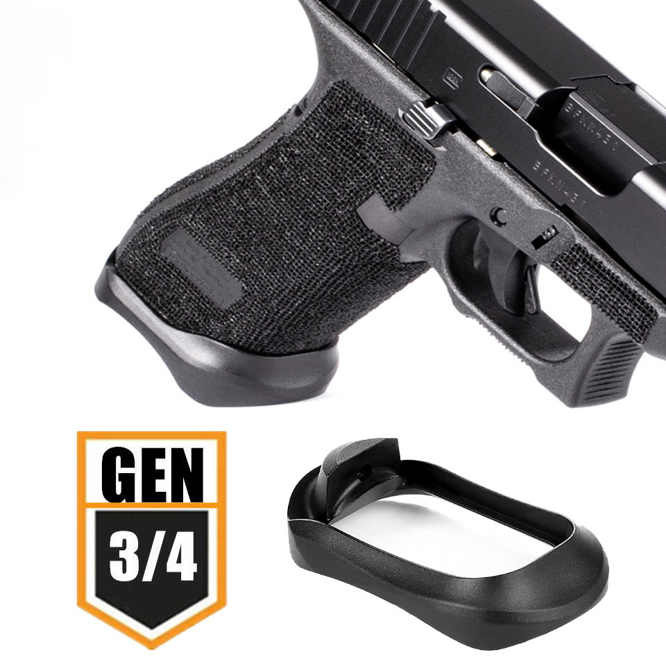 บ่อแม็ก งาน CNC Glock Gen 3/4/5 (3 สี) รุ่น Pro Magwell