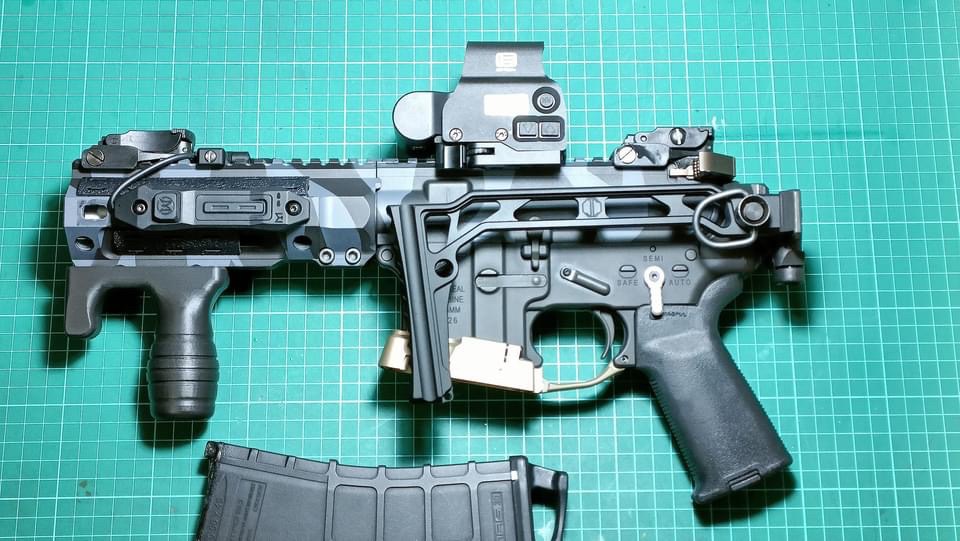 พานท้ายปืนแบบพับได้ ยี่ห้อ JMac รุ่น 1913 Folding Mech