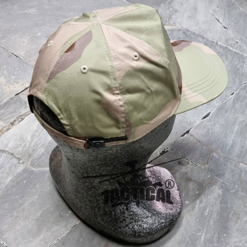 หมวกแก๊ป พรางทราย อส. ไทยต้องเป็นไทย ซิปหลัง