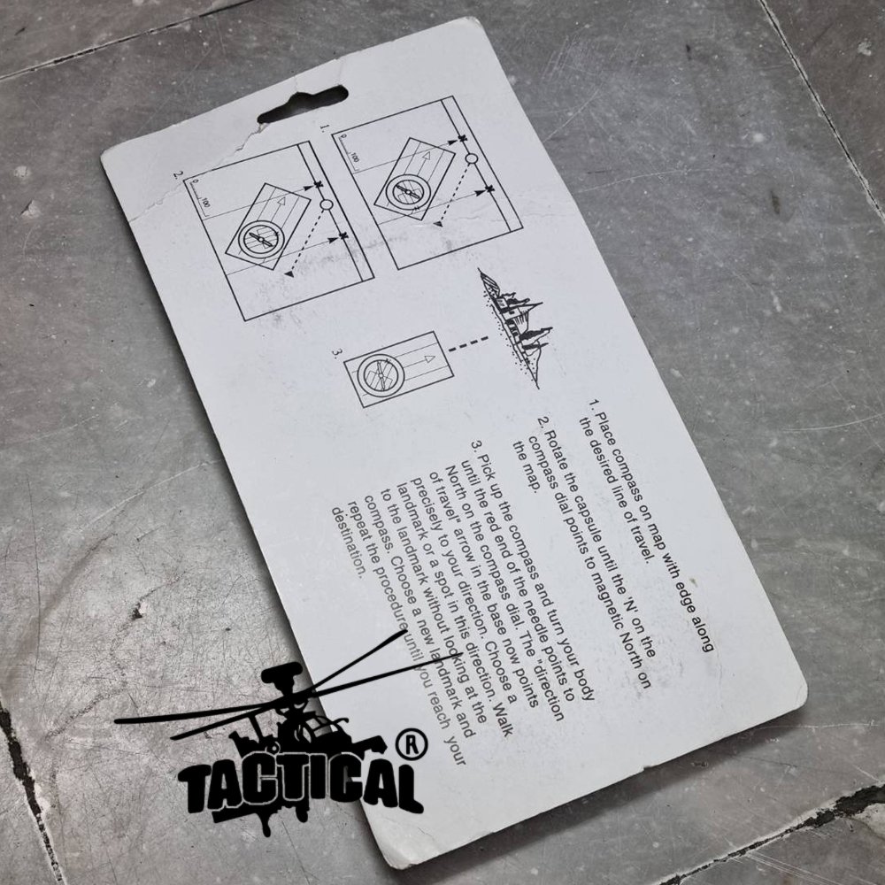 เข็มทิศไม้บรรทัด ยาว Rothco