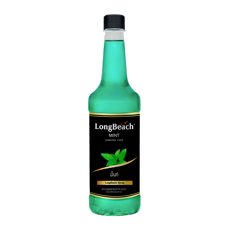ลองบีชไซรัปมิ้นท์ 740 มล. LongBeachMintSyrup 740 ml. รหัส 0257